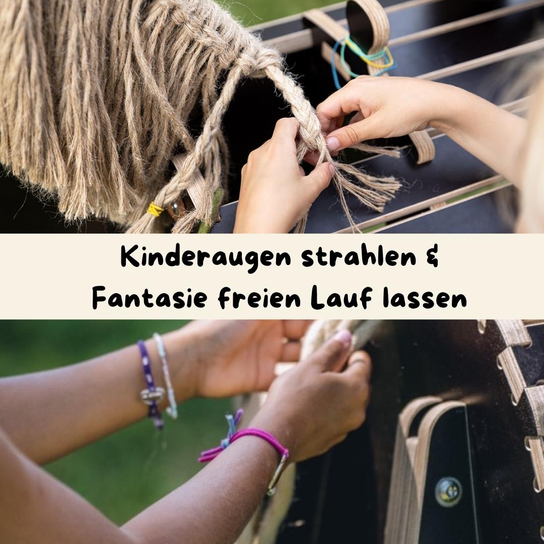 ferdi mit Vollausstattung - dein Lieblingsholzpferd