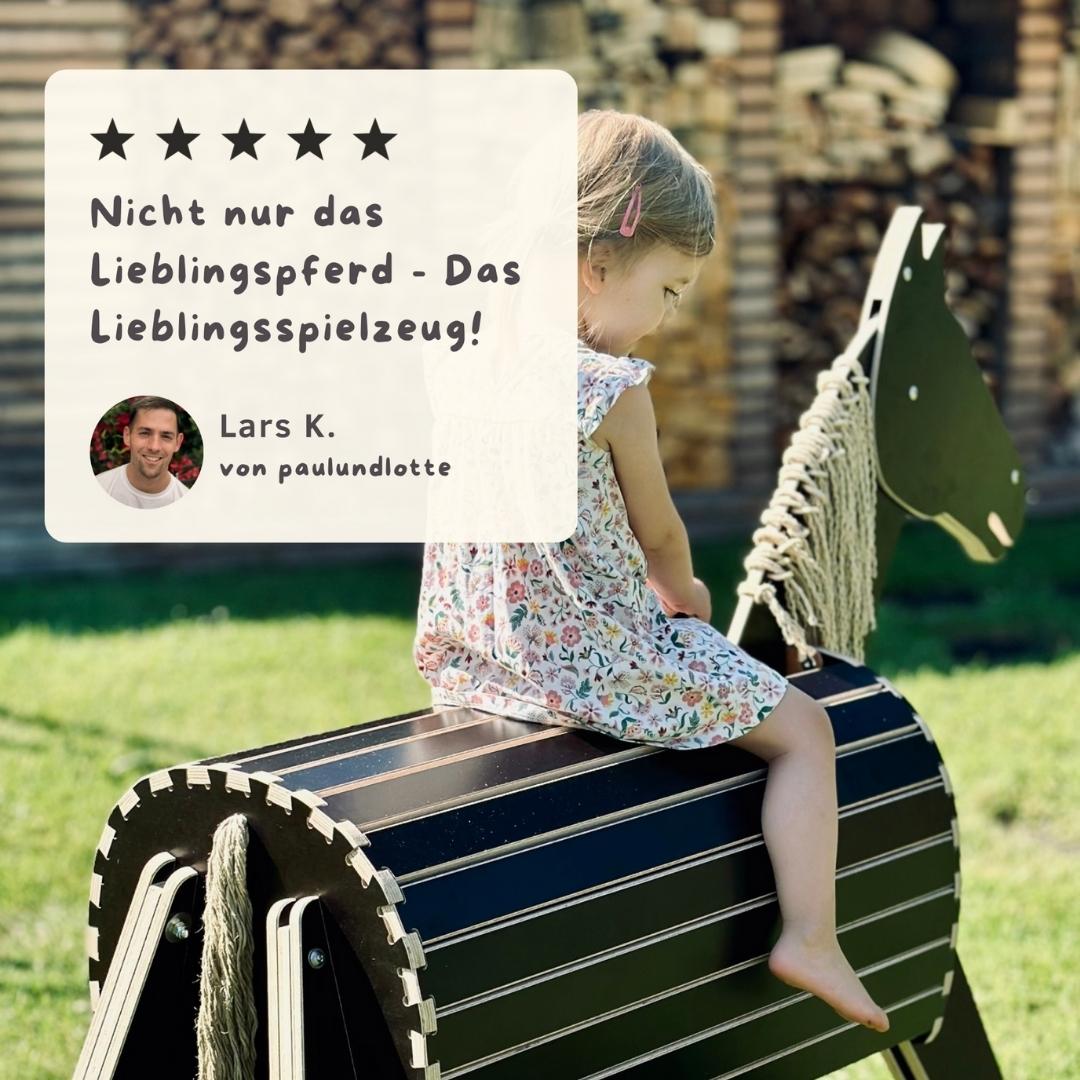 ferdi mit Vollausstattung - dein Lieblingsholzpferd